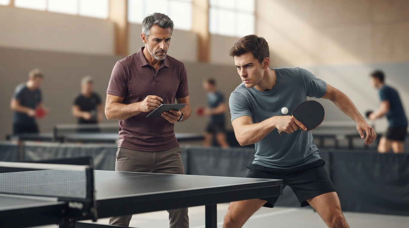 Comment Entraîner un Joueur de Tennis de Table