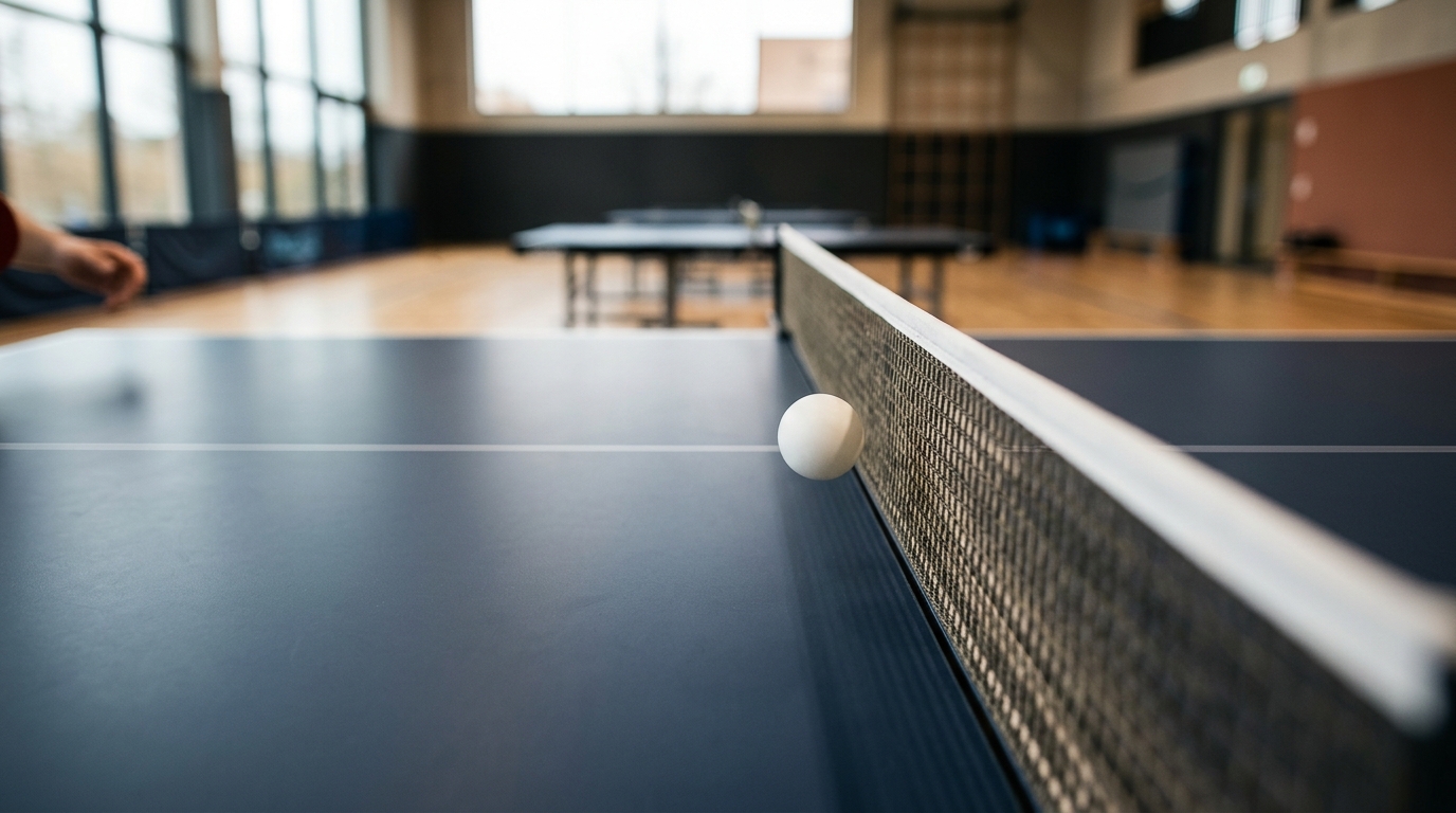 Gardez vos Services Bas au Tennis de Table