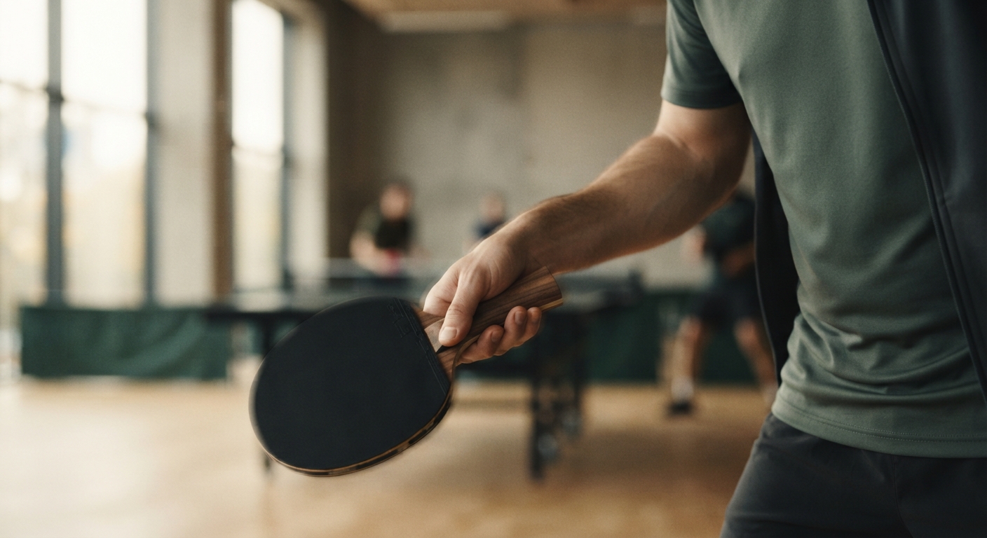 La Maniabilité d’une Raquette de Tennis de Table