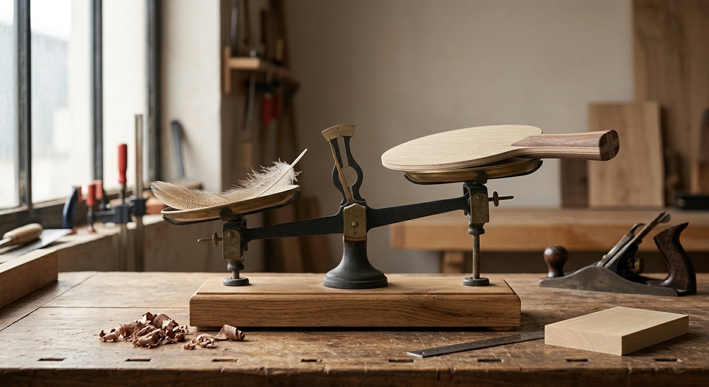 Le Bois de Tennis de Table Léger