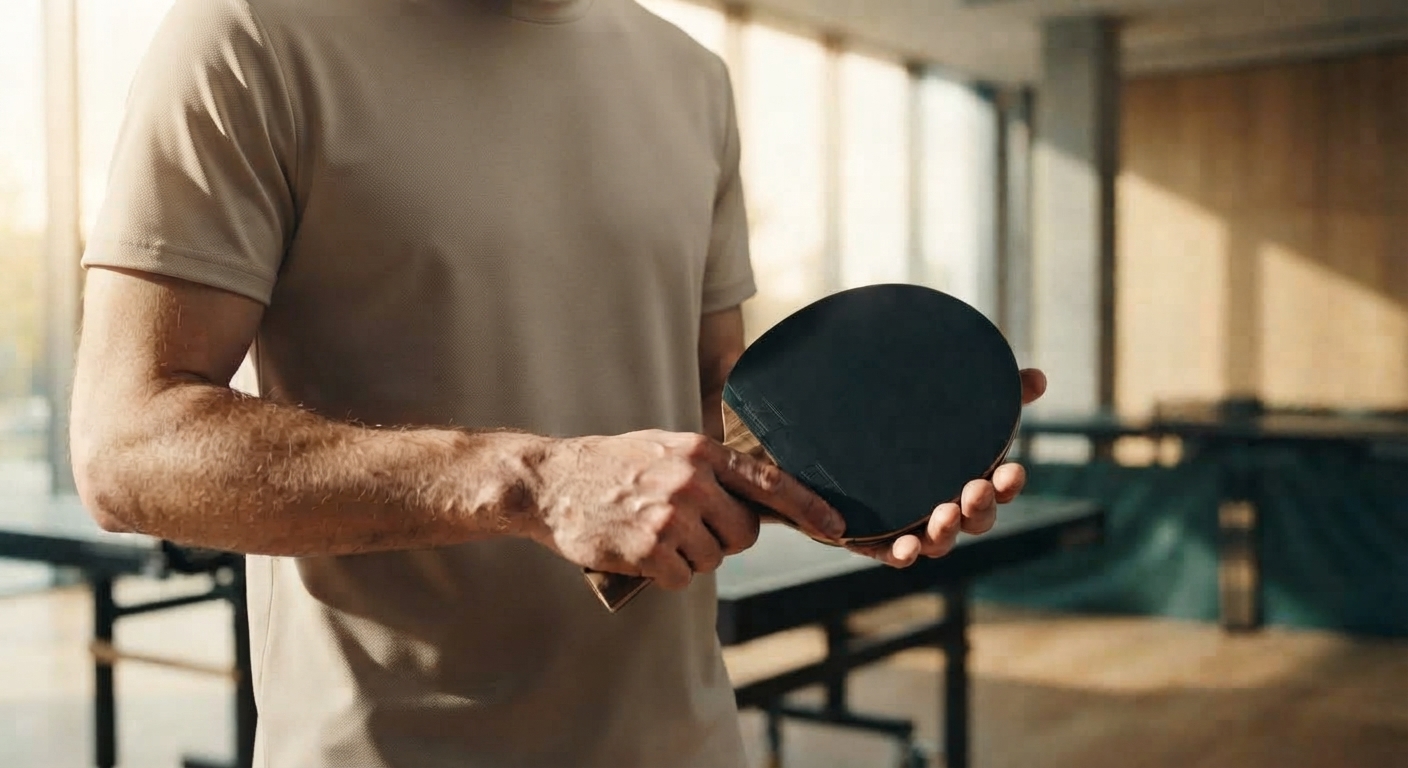 Le Contrôle de la Raquette de Tennis de Table