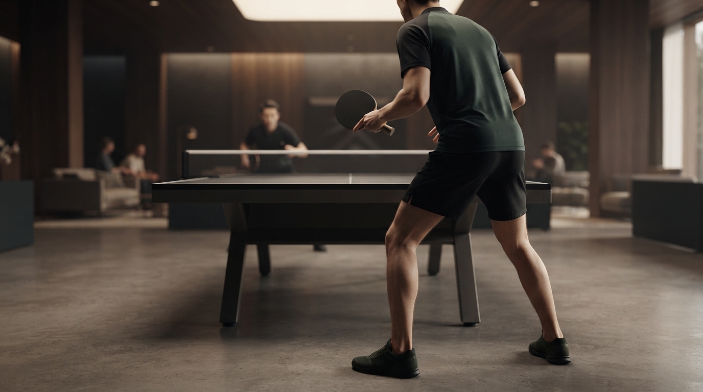 Le Joueur de Tennis de Table Allround