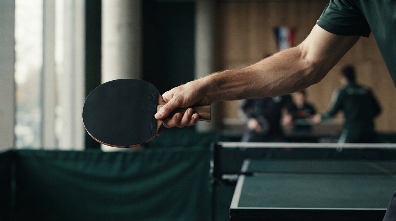 Le Joueur de Tennis de Table de Haute Performance