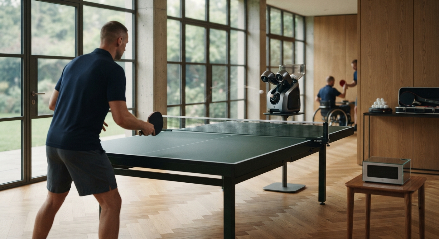 L&rsquo;entraînement avec un Robot de Tennis de Table
