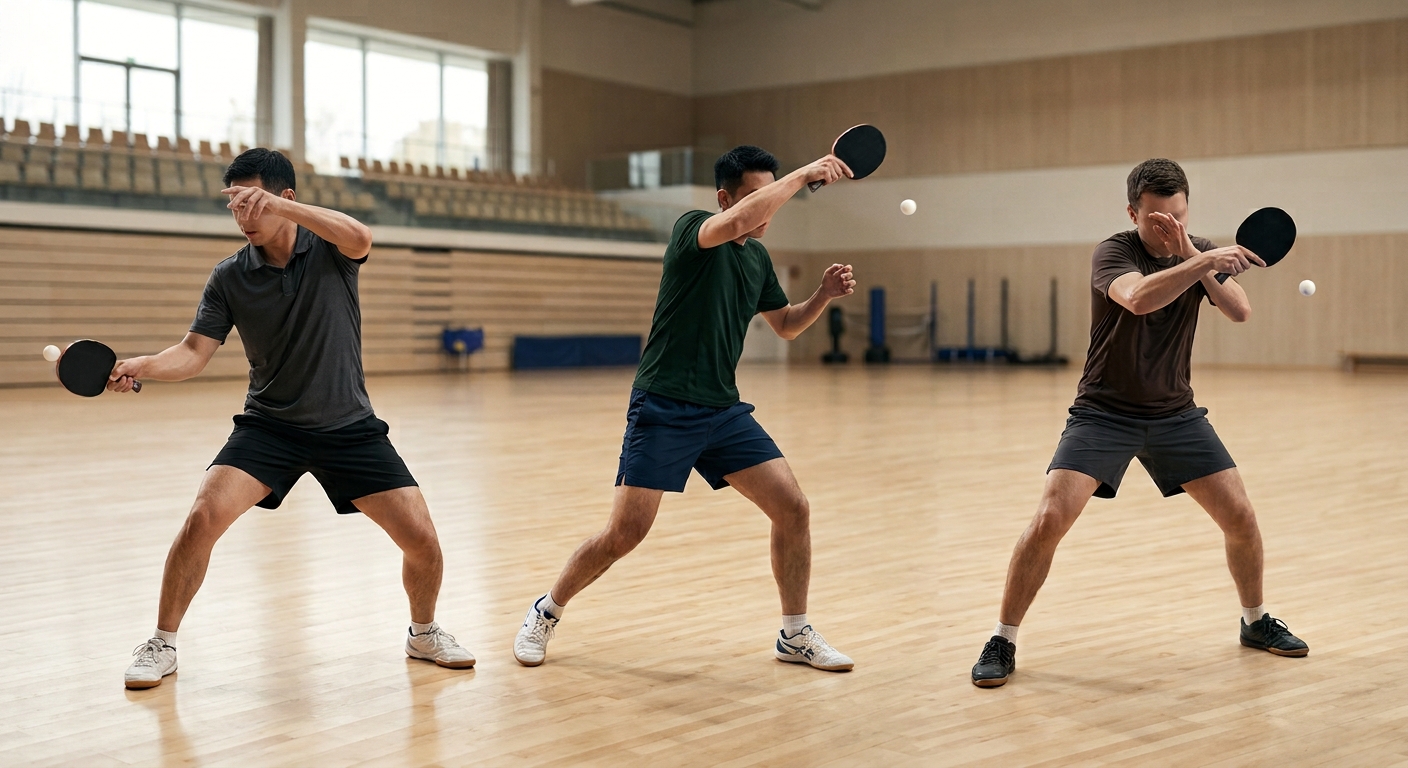 Les Principaux Coups Offensifs au Tennis de Table