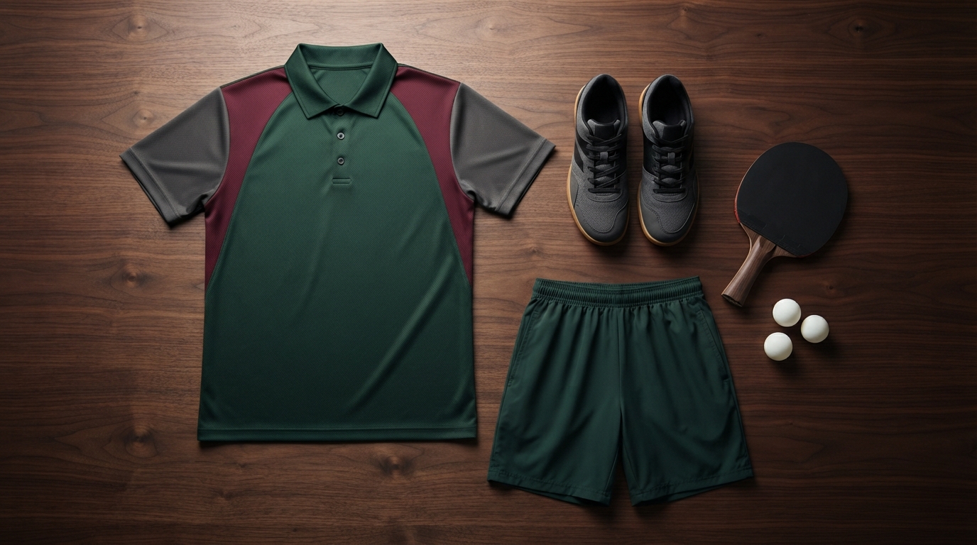 L’évolution des Uniformes de Tennis de Table: tenue de tennis de table
