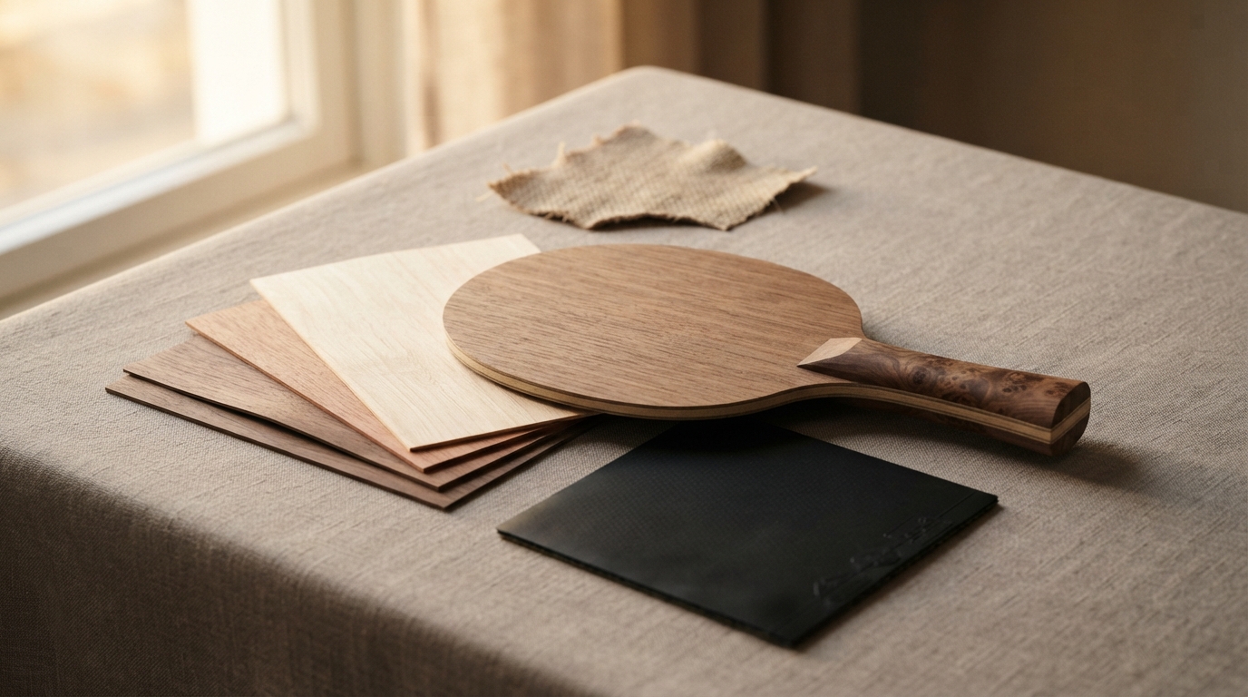Fabricación de Raquetas de Tenis de Mesa
