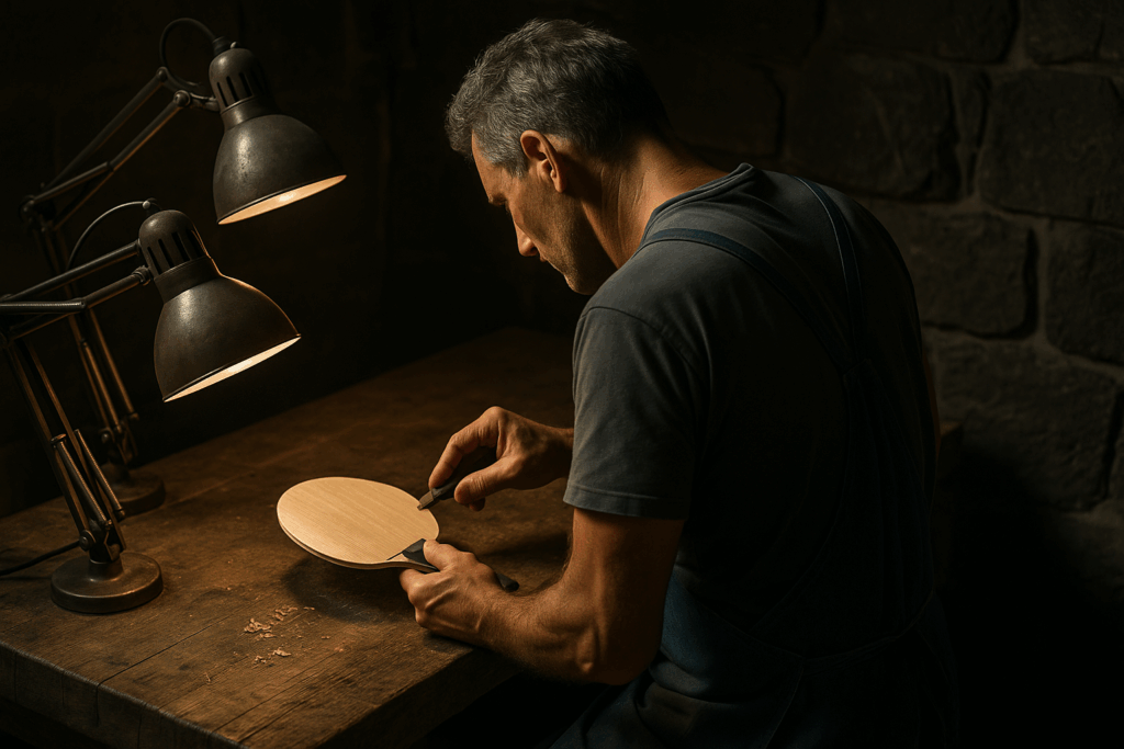 Commandez un bois de tennis de table sur mesure