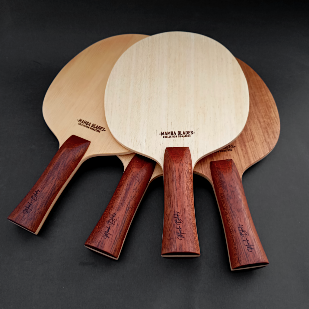 Bois de tennis de table fabriques en France par Mamba Blades